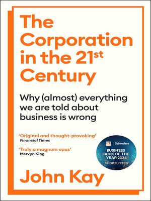 cover image of The Corporation in the Twenty-First Century